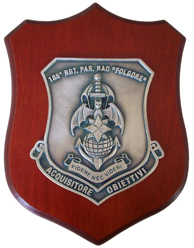 Crest 185° Regg. Para’ Folgore Acquisitore Obiettivi